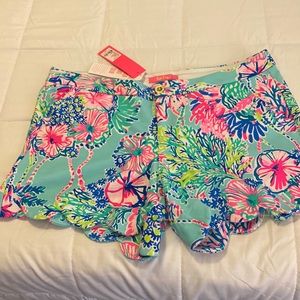 NWT Lilly Pulitzer Buttercup Knit Shorts.